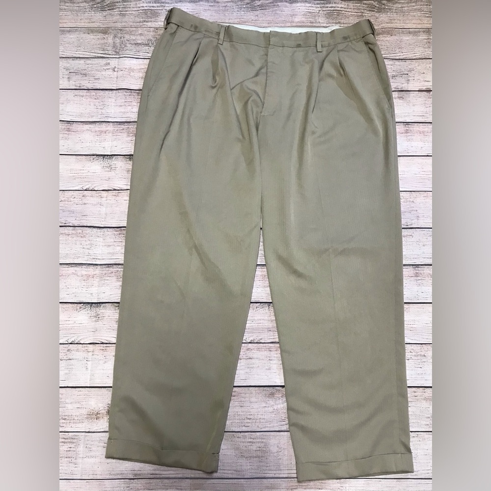 Haggar Tan Casual Slacks for Men Size 44x30